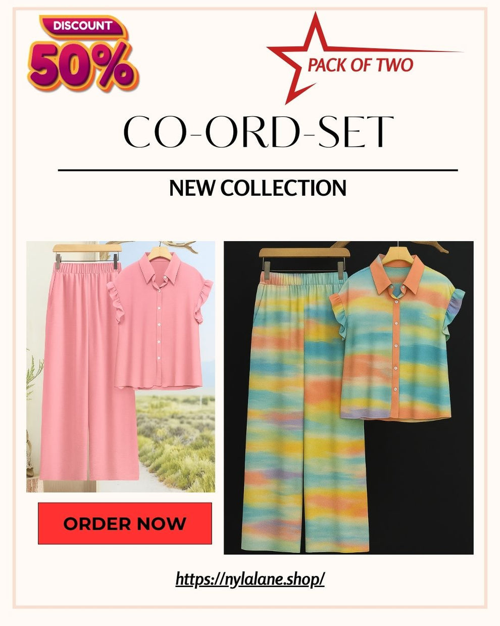 Pack of 2 Co-Ord Collection – in Trending