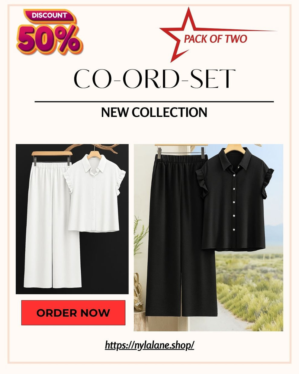 Pack of 2 Co-Ord Collection – in Trending