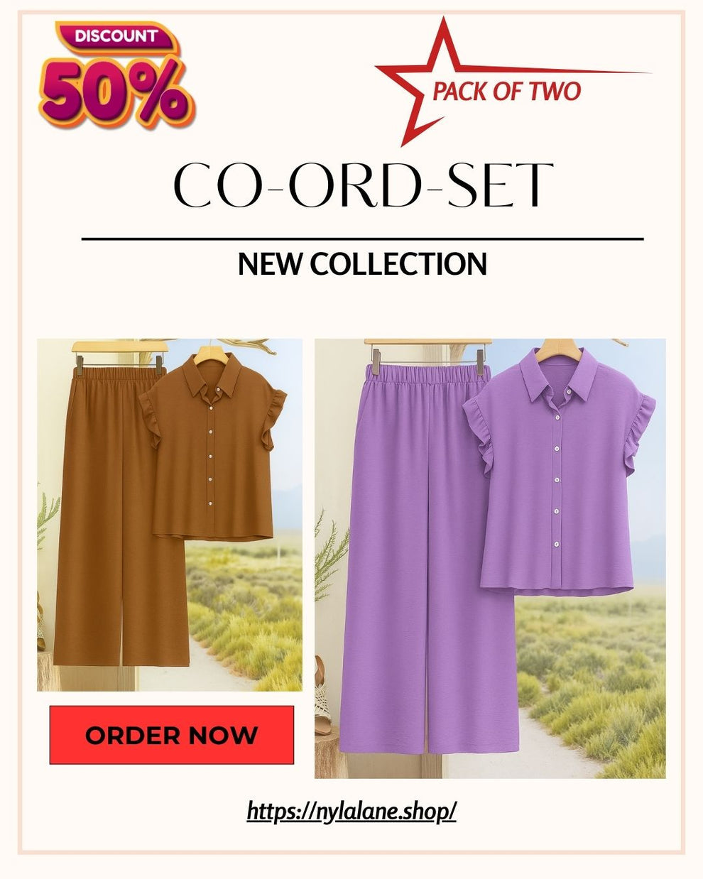 Pack of 2 Co-Ord Collection – in Trending