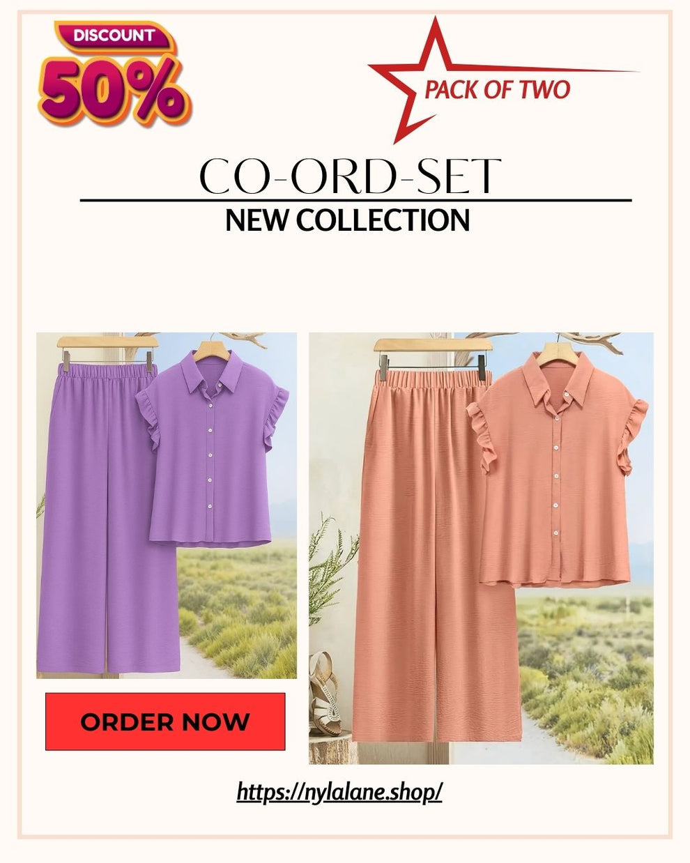 Pack of 2 Co-Ord Collection – in Trending