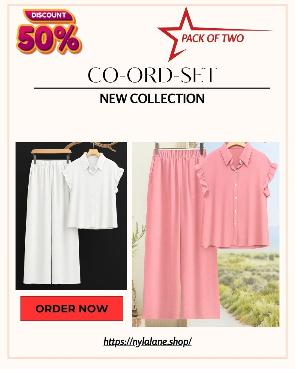 Pack of 2 Co-Ord Collection – in Trending