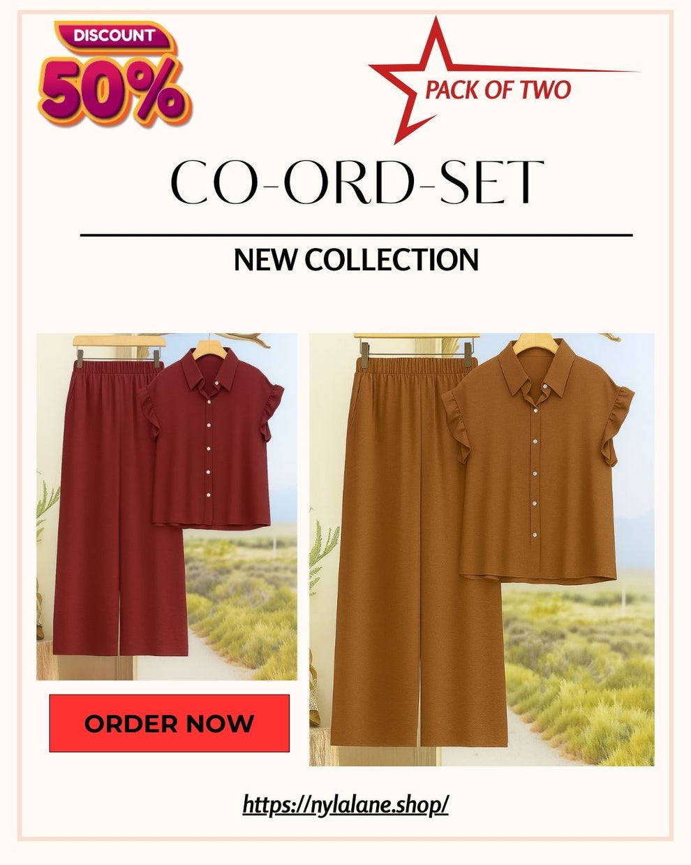 Pack of 2 Co-Ord Collection – in Trending