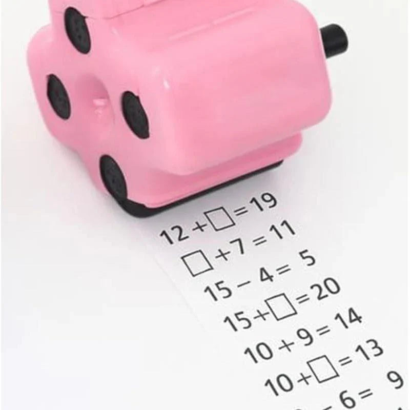 4-In-1 Math Practice Roller Stamp Buy 1 Get 1 Free