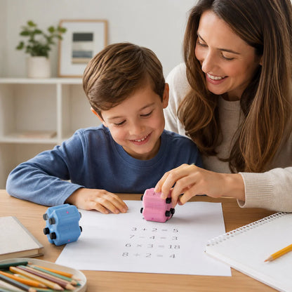4-In-1 Math Practice Roller Stamp Buy 1 Get 1 Free