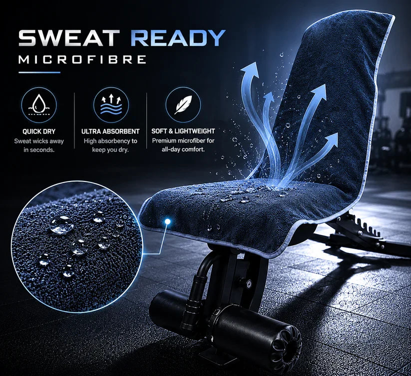 GLOW™ LockFit Gym Towel Pack Of 2