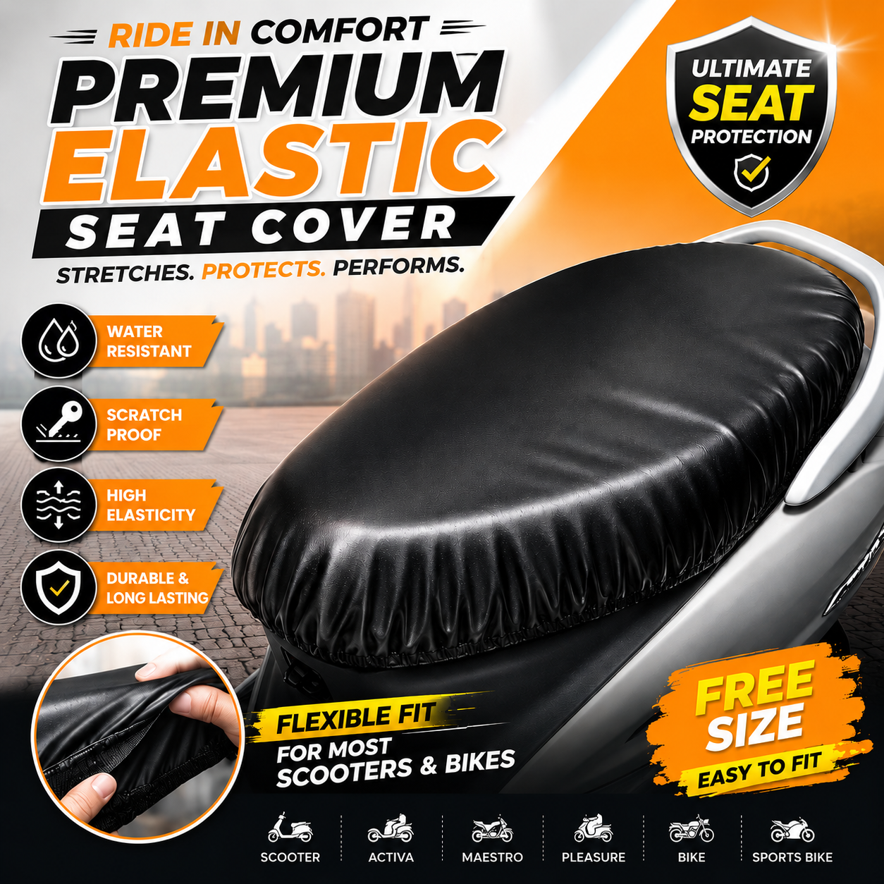 ProFlex Seat Cover Pack Of 2