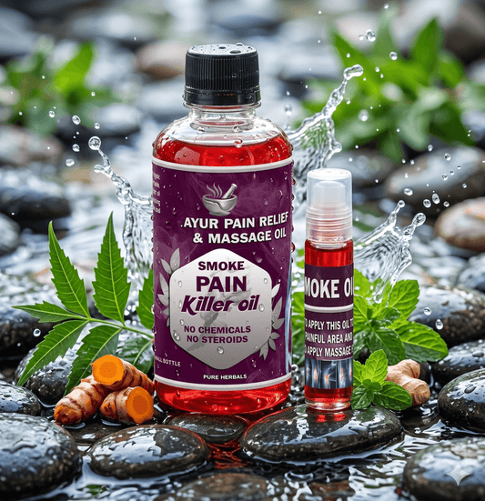 Smoke Pain Relief & Massage Oil - 100% Working 🌿