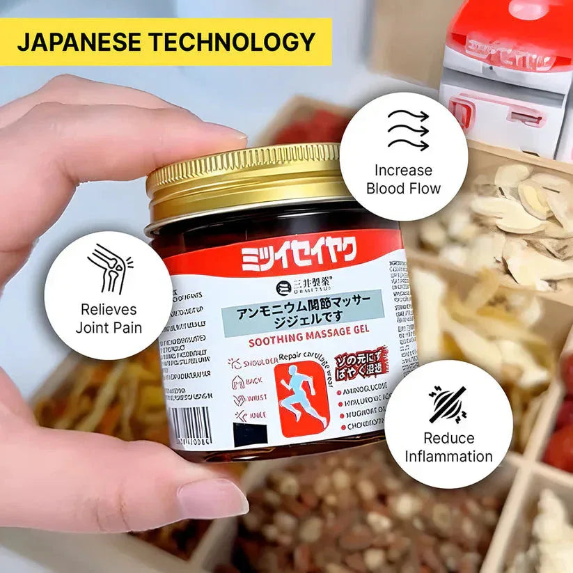 QUICKRELIEF - JAPANESE PAIN RELIEF SOOTHING MASSAGE GEL (BUY 1 GET 1 FREE)