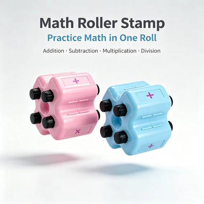 4-In-1 Math Practice Roller Stamp Buy 1 Get 1 Free