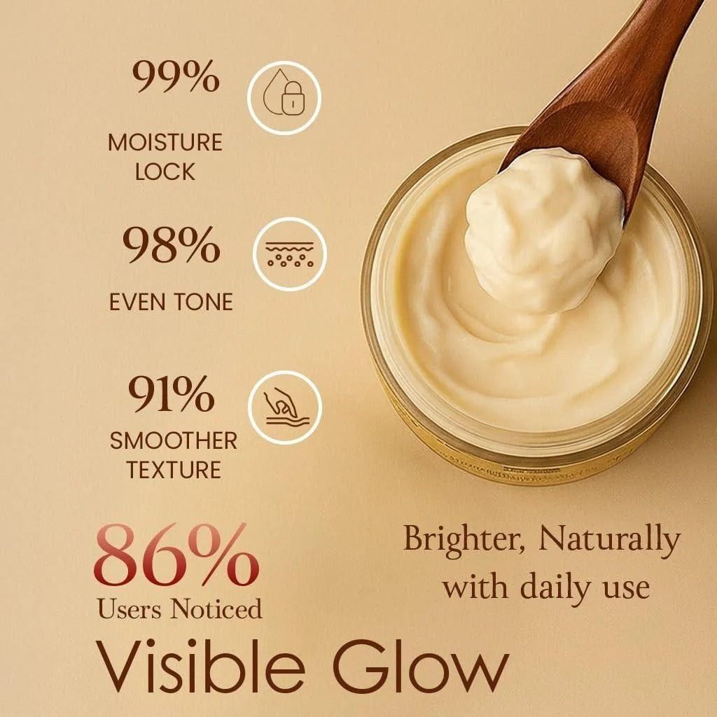 (BUY 1 GET 1 FREE) Glowveda® - Magic Glow Gold & White Body Cream Combo